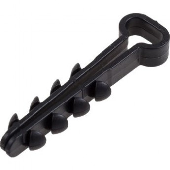 Дюбель-хомут REXANT нейлоновый прямоугольный 5-8 мм, черный (100 шт/уп) Дюбель-хомут REXANT нейлоновый прямоугольный 5-8 мм, черный (100 шт/уп)