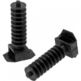 Дюбель под стяжку (база) REXANT, d=10 х 40 мм, черный (100 шт/уп)