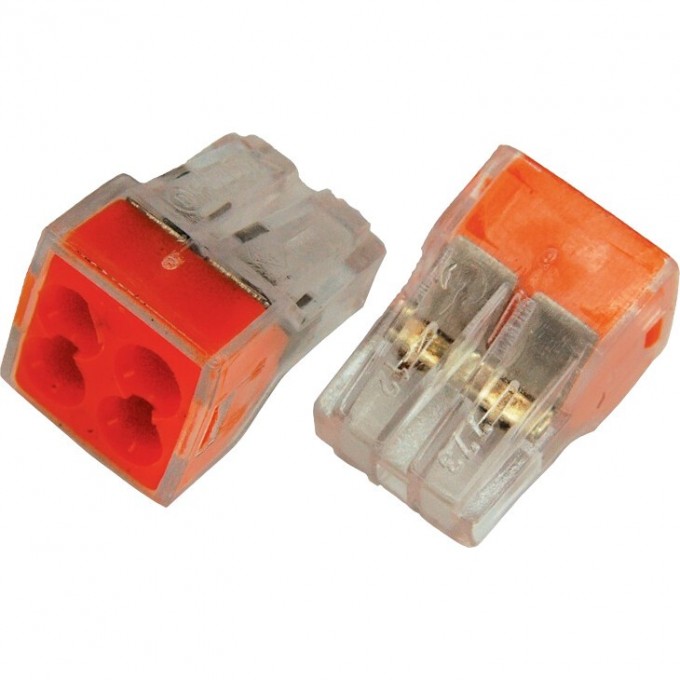 Электромонтажные экспресс-клеммы REXANT 4*2.5мм2, 5шт (БЛИСТЕР D) 07-5032-05