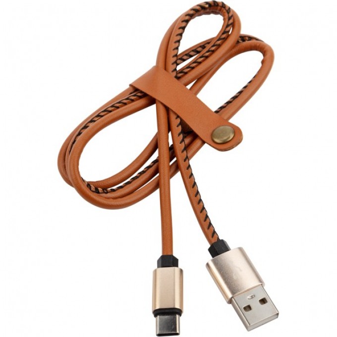Кабель REXANT USB - Type-C 2A коричневый 1 м 18-1897