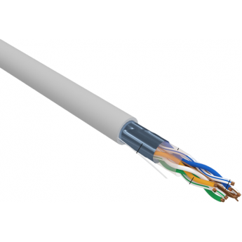 Кабель витая пара REXANT PRO F/UTP, CAT 5e, PVC, 4х2х0,52 мм, 24AWG, INDOOR, SOLID, серый, 305 м Кабель витая пара REXANT PRO F/UTP, CAT 5e, PVC, 4х2х0,52 мм, 24AWG, INDOOR, SOLID, серый, 305 м