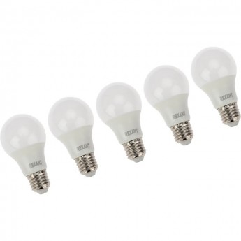 Лампа светодиодная REXANT A60 11,5 Вт E27 1093 Лм 2700 K, 5 шт Лампа светодиодная REXANT A60 11,5 Вт E27 1093 Лм 2700 K, 5 шт