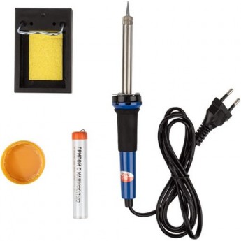 Набор для пайки REXANT №11 (паяльник 30 Вт, подставка, губка для удаления припоя, канифоль, припой) Набор для пайки REXANT №11 (паяльник 30 Вт, подставка, губка для удаления припоя, канифоль, припой)