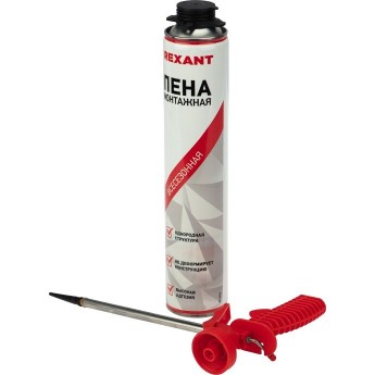 Набор REXANT пистолет + пена 50 л Набор REXANT пистолет + пена 50 л