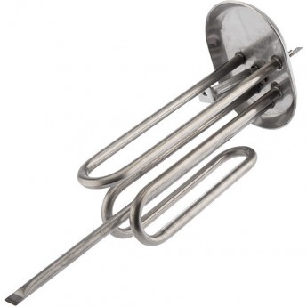 Нагревательный элемент REXANT для бойлера ТЭН 2500 Вт (1000+1500), TW, нерж, овальный фланец Ø80/110, место под анод М5, L265 мм, 220V Нагревательный элемент REXANT для бойлера ТЭН 2500 Вт (1000+1500), TW, нерж, овальный фланец Ø80/110, место под анод М5, L265 мм, 220V