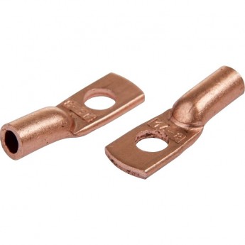 Наконечник медный REXANT ТМ 16–8–6 (16мм² - Ø 8мм) (в упак. 5 шт.)