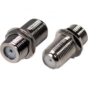 Переходник антенный REXANT, (гнездо F - гнездо F), бочка, (1шт)