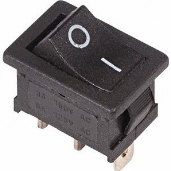 Переключатель клавишный REXANT RWB-202 MINI 6А б/фикс черный