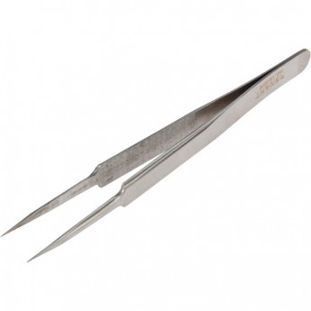 Пинцет прямой REXANT с острыми кончиками 125 мм (блистер)