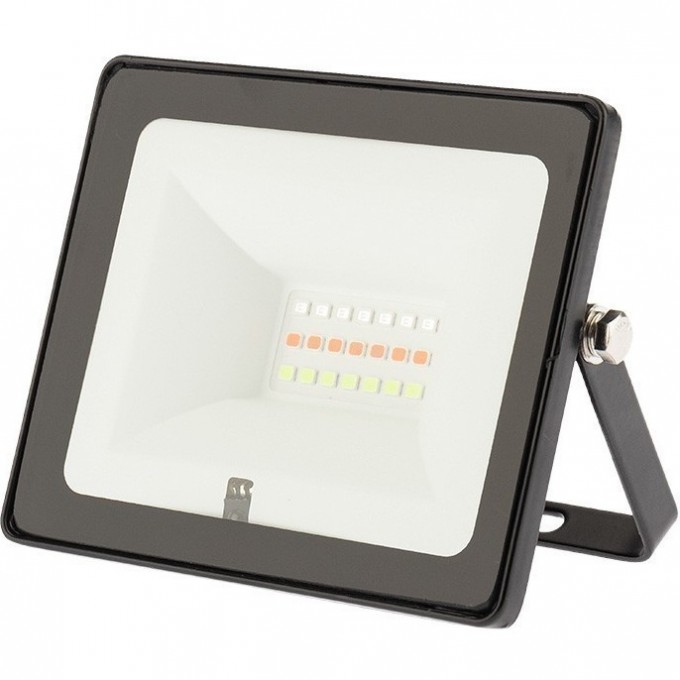 Прожектор цветного свечения REXANT мультиколор (RGB) 10Вт с пультом ДУ 605-010