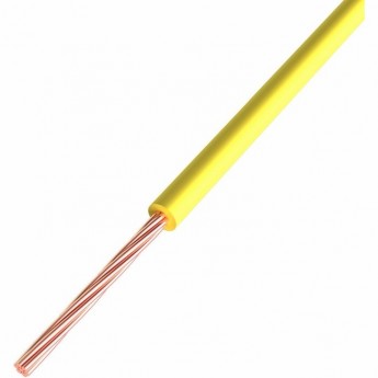 Провод ПГВА REXANT 1х2.50 мм² Cu желтый 200 м Провод ПГВА REXANT 1х2.50 мм² Cu желтый 200 м