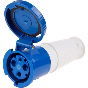 Розетка REXANT 233 переносная 2Р+РЕ 63А 220В IP67