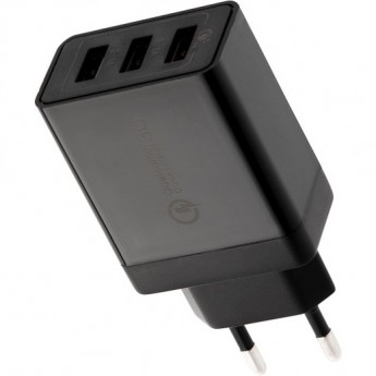 Сетевое зарядное устройство-переходник REXANT 3xUSB адаптер, 30W черное