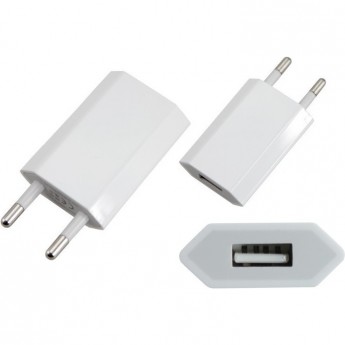 Сетевое зарядное устройство REXANT iPhone/iPod USB белое (СЗУ) (5 V, 1000 mA)