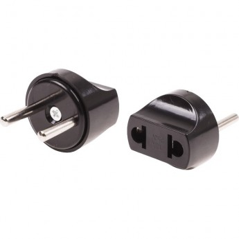 Сетевой переходник REXANT "ПИТЕР" черный 6А