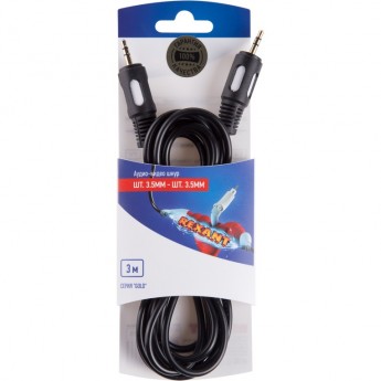 Шнур стерео REXANT штекер 3.5 мм - стерео штекер 3.5 мм 3m