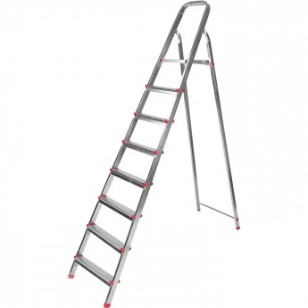 Стремянка металлическая REXANT 8 ступенек усиленный профиль