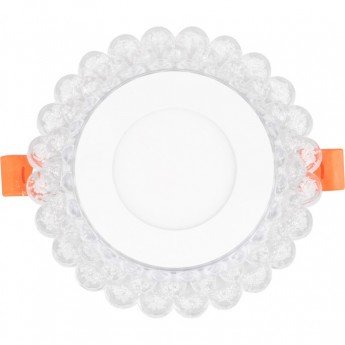 Светильник REXANT AURORA&SUNSET ICE 4W+RGB 4000 К LED встраиваемый Светильник REXANT AURORA&SUNSET ICE 4W+RGB 4000 К LED встраиваемый