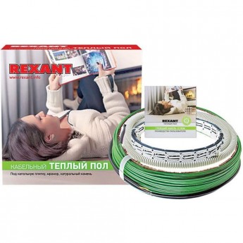 Теплый пол REXANT SLIM RNB -70-1250 (1250Вт/70м/ S обогрева, м2: 6,5-8,5) двухжильный Теплый пол REXANT SLIM RNB -70-1250 (1250Вт/70м/ S обогрева, м2: 6,5-8,5) двухжильный