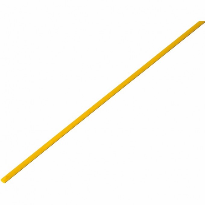 Термоусаживаемая трубка REXANT 1.0/0.5 мм желтая, 50 шт/уп 20-1002