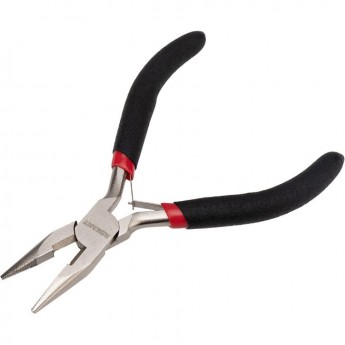 Тонкогубцы REXANT МИНИ 120 мм никелированные, авторазжим, обливные рукоятки