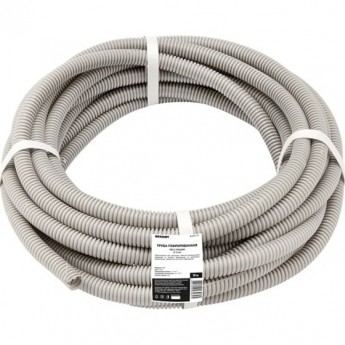 Труба гофрированная REXANT 16 мм с зондом, 10 м Труба гофрированная REXANT 16 мм с зондом, 10 м