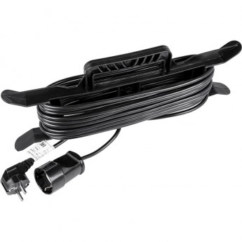 Удлинитель на рамке REXANT 10 м 1 розетка 3х0.75 мм² с/з черный