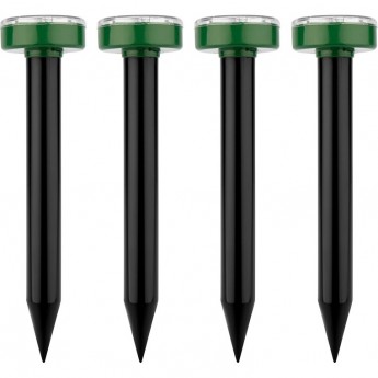 Ультразвуковые отпугиватели кротов REXANT R20 на солнечной батарее, 4 шт. Ультразвуковые отпугиватели кротов REXANT R20 на солнечной батарее, 4 шт.