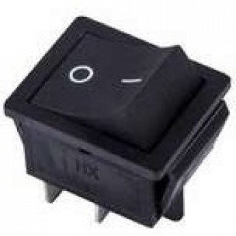 Выключатель клавишный REXANT RWB-501 15А черный б/фикс Выключатель клавишный REXANT RWB-501 15А черный б/фикс