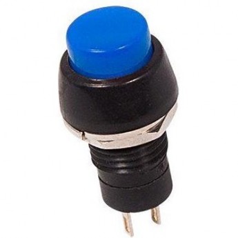 Выключатель-кнопка REXANT MICRO PBS-20А синяя Выключатель-кнопка REXANT MICRO PBS-20А синяя