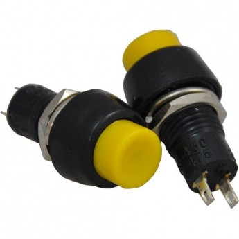 Выключатель-кнопка REXANT PBS-11А желтая Выключатель-кнопка REXANT PBS-11А желтая