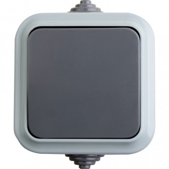 Выключатель REXANT одноклавишный влагозащищенный открытой установки IP54 6 А 78-0520 Выключатель REXANT одноклавишный влагозащищенный открытой установки IP54 6 А 78-0520